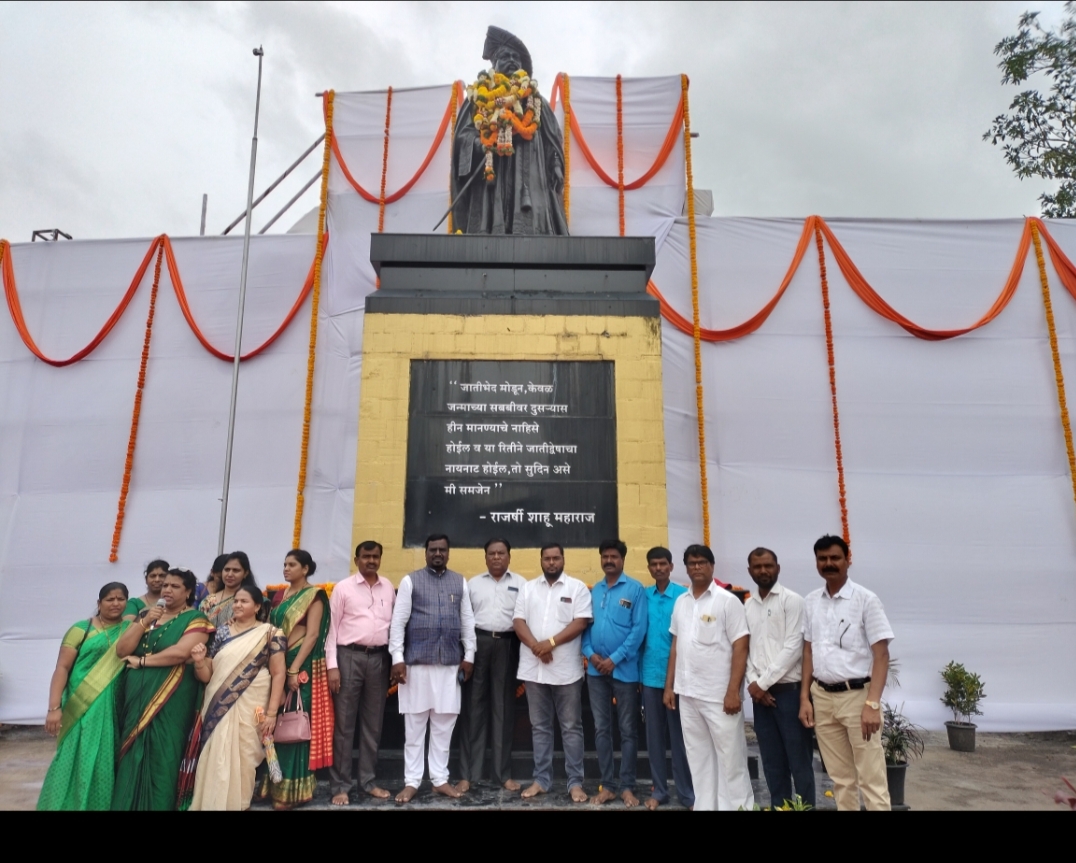 सिद्धार्थ बुद्ध विहार, अंकुर सेवा संघा च्या वतीने रयतेचे राजे छत्रपती शाहू महाराज यांची जयंती उत्साहात साजरी