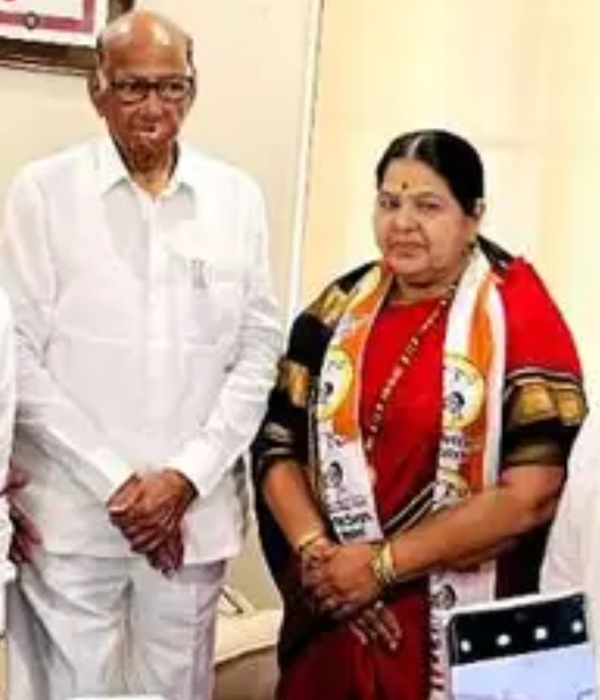 भोसरी मतदारसंघात परिवर्तन अटळ ! भीमाताई फुगे यांची भाजपला सोडचिट्टी राष्ट्रवादी काँग्रेसमध्ये प्रवेश, अजित गव्हाणे यांची ताकत वाढणार.