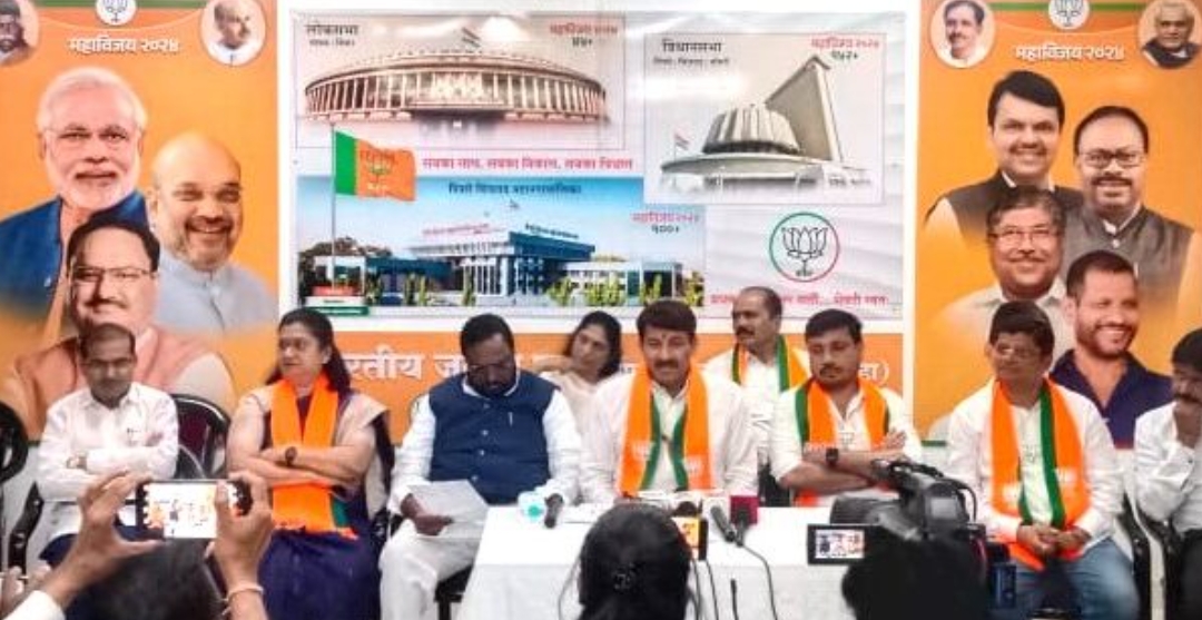 महायुतीचे उमेदवार  मा.महेश दादा लांडगे, मा,अण्णा बनसोडे आणि शंकर जगताप यांच्या पाठीशी उत्तर भारतीय खंबीरपणे उभा. खा. मनोज तिवारी